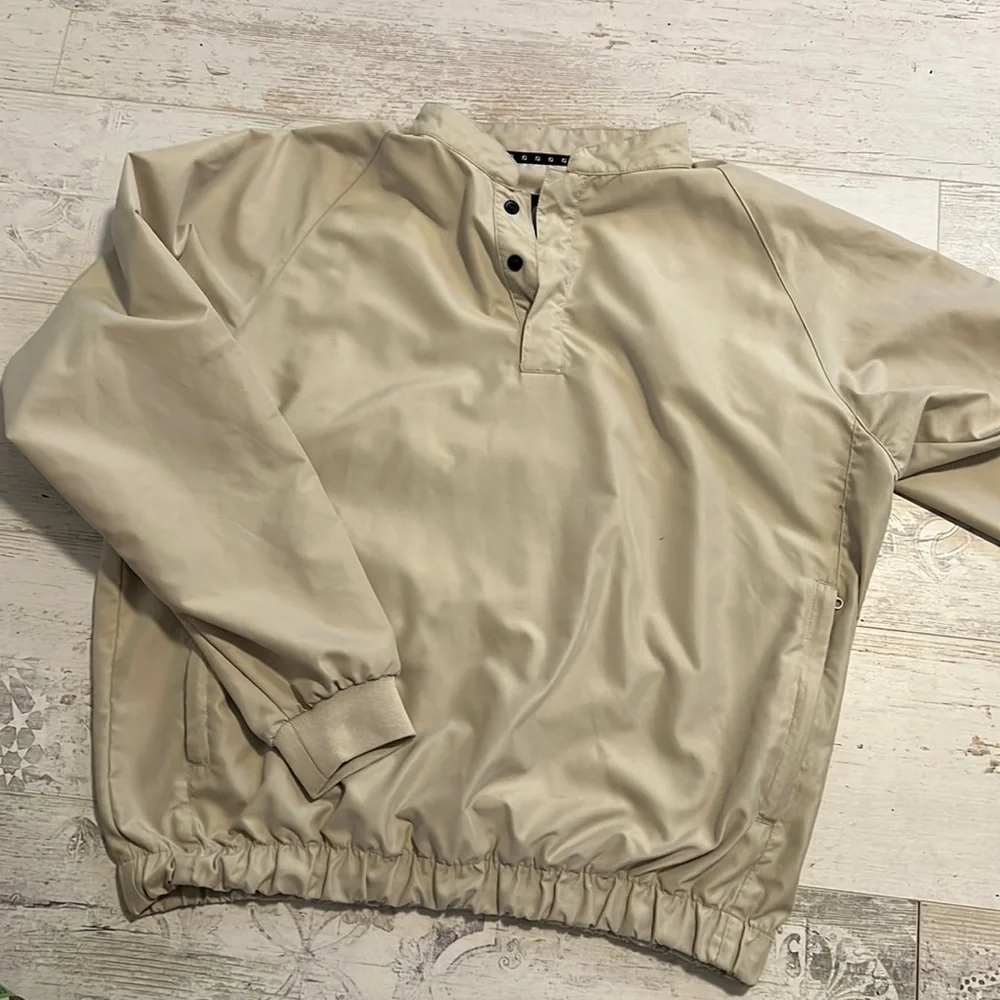 Foot Joy FJ Men’s Pullover Quarter Snap Jacket size M